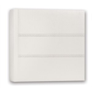 Album fotografico in pelle ZEP bianco 30x30 cm 80 pagine...