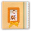 ZEP Baby Album Nastro Arancione 31x31 cm 60 pagine bianche