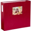 HNFD Album fotografico XL LONA bordeaux 37,5x34 cm 168 pagine bianche