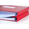 HNFD Album fotografico XL LONA bordeaux 37,5x34 cm 168 pagine bianche