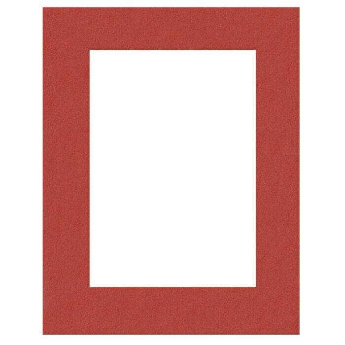 HNFD Passepartout su misura - Rosso Veneziano (rosso tenue)