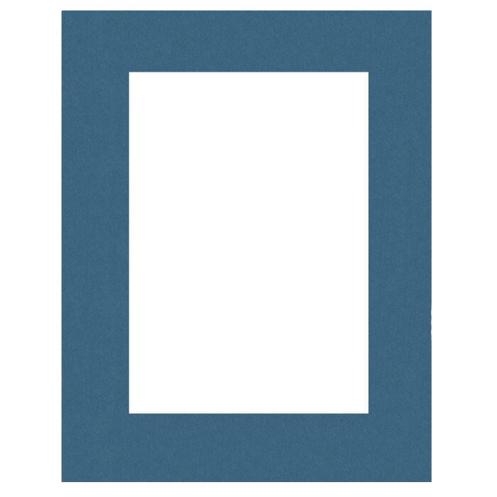 HNFD Passepartout su misura - Carta da Zuchhero (blu)