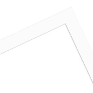 Cornice in legno Classic 13x13 cm vetro normale bianco