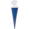 Goldbuch Borsa regalo Stars blu 35 cm
