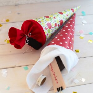 Borsa regalo libro oro a pois 35 cm