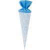 Goldbuch Borsa scuola Borsa regalo Check Blu 35 cm