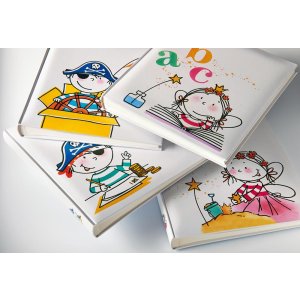 Walther Album per bambini Scuola delle fate 28x30,5 cm 50 pagine bianche