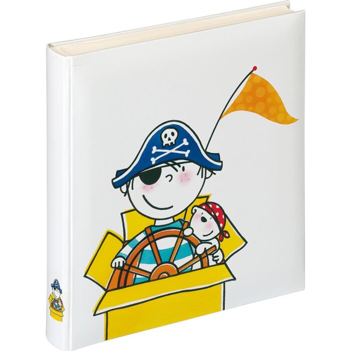 Walther Album per bambini Pirata asilo 28x30,5 cm 50 pagine bianche