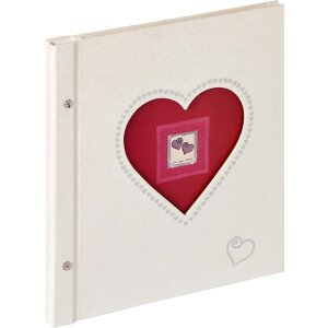 Album a vite Matrimonio SINFONIA 30x33 cm bianco