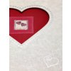 Album a vite Matrimonio SINFONIA 30x33 cm bianco