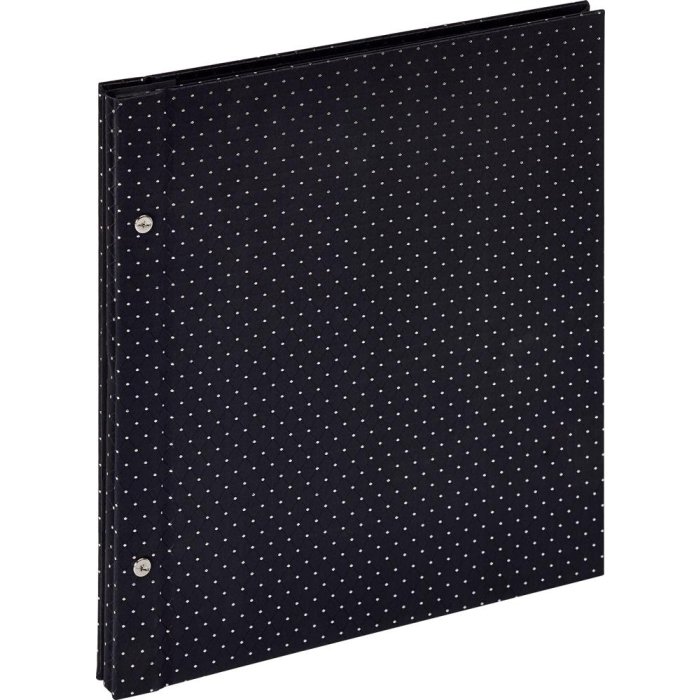 Album a vite Sinfonia Glamour nero 30x33 cm
