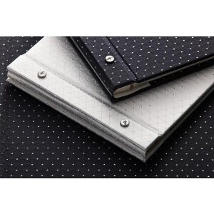 Album a vite Sinfonia Glamour nero 30x33 cm