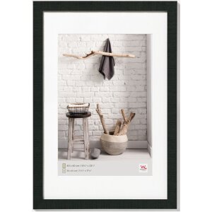 Telaio in legno Walther Home nero 40x60 cm con...