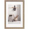 Telaio in legno Walther Home 40x60 cm beige marrone con passepartout 30x45 cm