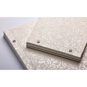 Walther Album a vite Musica per matrimonio bianco 26,5x19 cm 40 pagine bianche