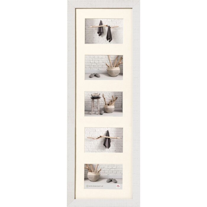 Walther Gallery Frame Home 5 foto 10x15 cm bianco polare