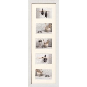 Walther Gallery Frame Home 5 foto 10x15 cm bianco polare