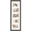 Walther cornice da galleria Home 5 foto 10x15 cm grigio