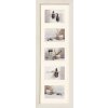 Walther Cornice da galleria in legno Home bianco crema 5 foto 10x15 cm