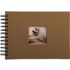 Henzo album a spirale Mika 21,5x16 cm assortito 50 pagine nere