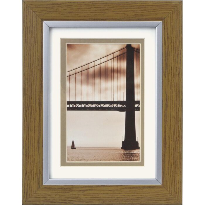 Cornice in plastica Frisco Bay 15x20 cm marrone chiaro