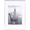 Henzo cornice in alluminio Manhattan 21x30 cm argento cornice per documenti DIN A4