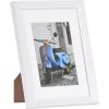 Cornice in legno Umbria 13x18 cm bianco