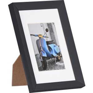 Cornice in legno Umbria 18x24 cm nero