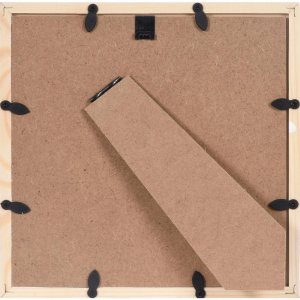 Cornice in legno Henzo Umbria 20x20 cm bianco