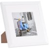 Cornice in legno Henzo Umbria 20x20 cm bianco
