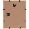 Cornice Henzo in legno Umbria nero 24x30 cm con passe-partout 18x24 cm