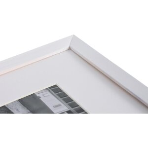 Cornice in legno Umbria 30x45 cm bianco