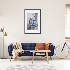 Telaio in legno Henzo Umbria 30x45 cm nero