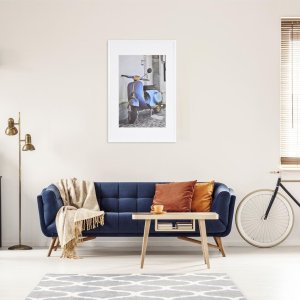 Telaio in legno Henzo Umbria 40x60 cm bianco