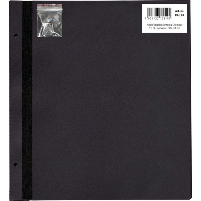 Walther Refill Sinfonia Glamour nero 30x33 cm