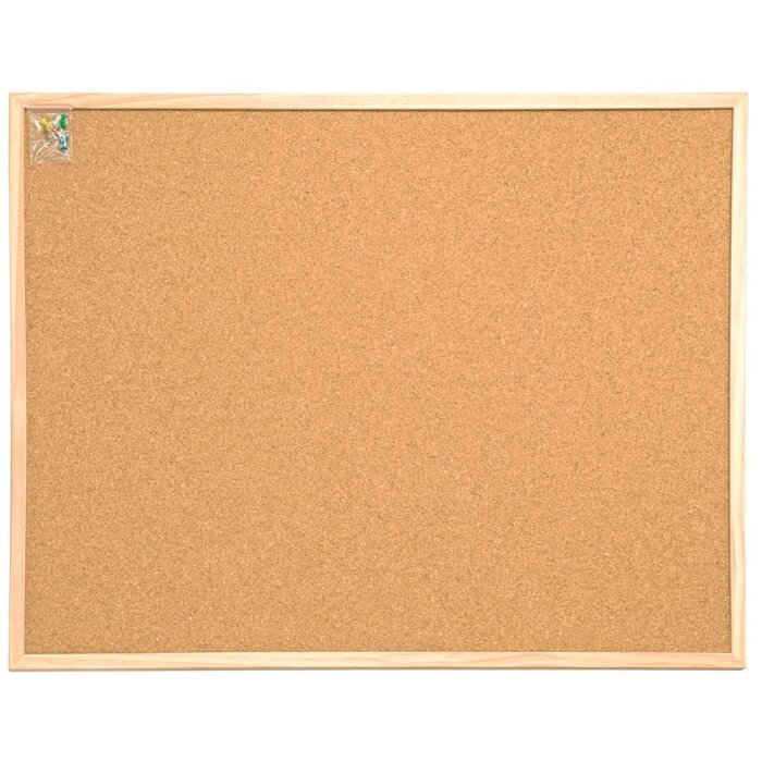 Bacheca in sughero 60x80 cm
