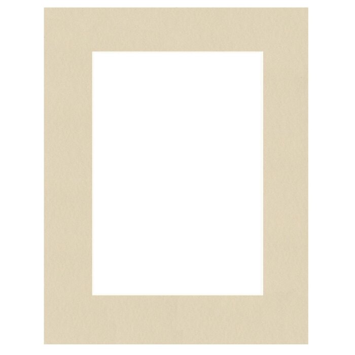 Passepartout 10x15 cm - 7x10 cm Panna