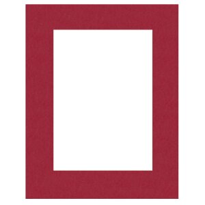 Passepartout 10x15 cm - 7x10 cm Rosso Cardinale