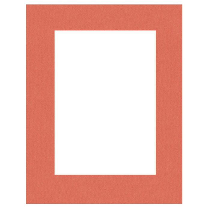 Passepartout 10x15 cm - 7x10 cm Corallo