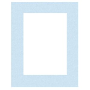 Passepartout 13x18 cm - 9x13 cm Perg Blue