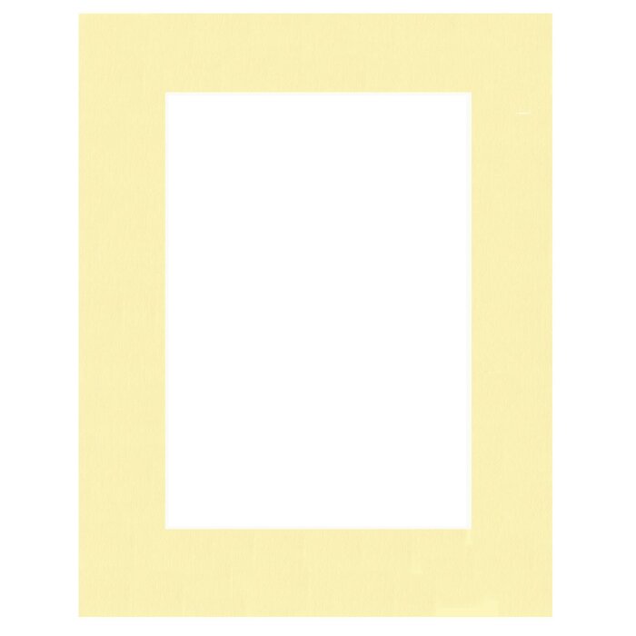 Passepartout 15x20 cm - 10x15 cm Crema