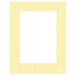 Passepartout 15x20 cm - 10x15 cm Crema
