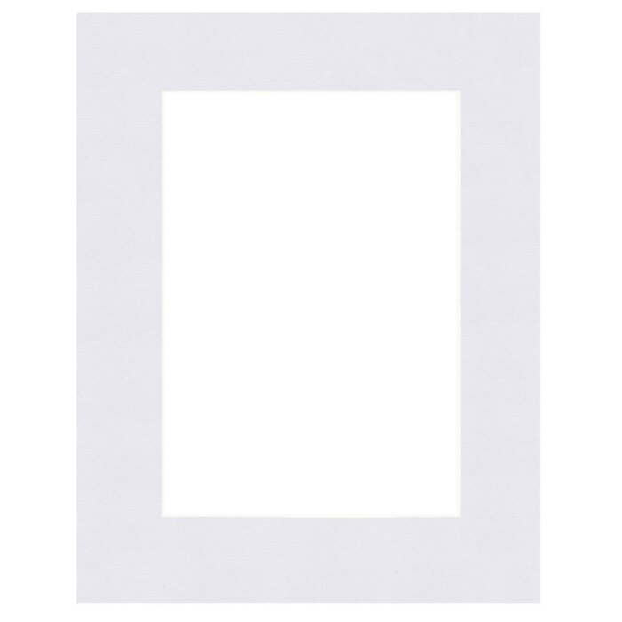 Passepartout 15x21 cm - 10x15 cm Bianco Artico