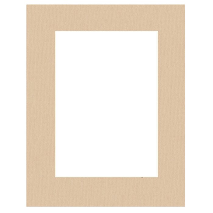 Passepartout 20x20 cm - 10x10 cm Creta