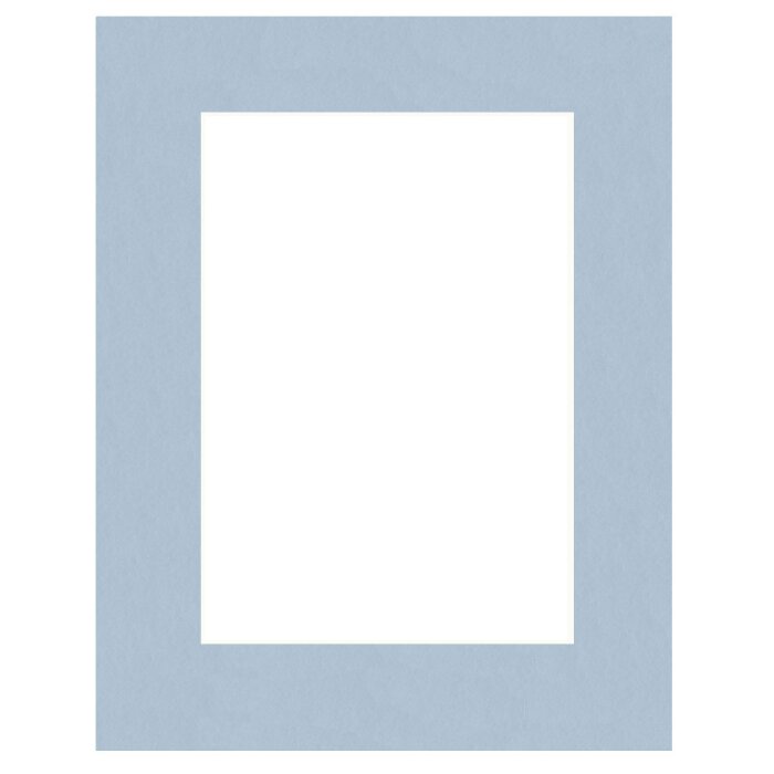 Passepartout 20x20 cm - 10x10 cm Celeste