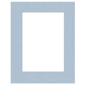Passepartout 20x20 cm - 10x10 cm Celeste