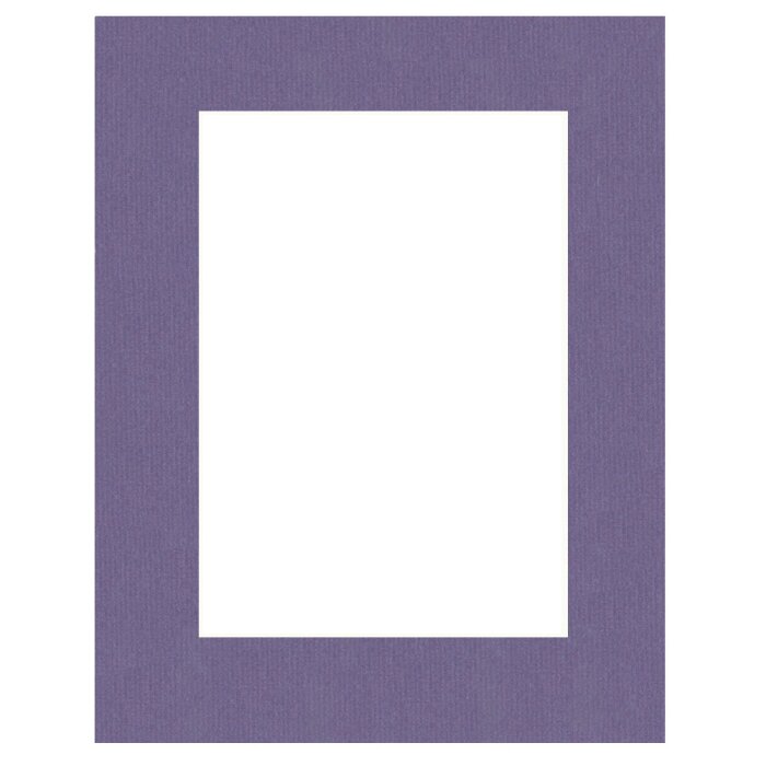 Passepartout 20x20 cm - 10x10 cm Lilla Scuro