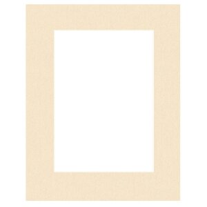 Passepartout 20x20 cm - 13x13 cm Avorio di Castiglia