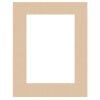 Passepartout 20x25 cm - 13x18 cm Creta