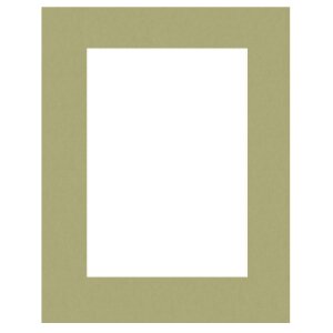 Passepartout 21x29,7 cm - 13x18 cm Verde Alga